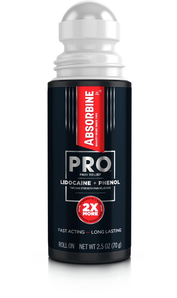 Pro Pain Relief Roll On Lidocaine + Phenol Absorbine Jr